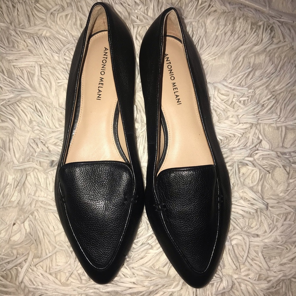 Antonio Melani Black Flats 9.5